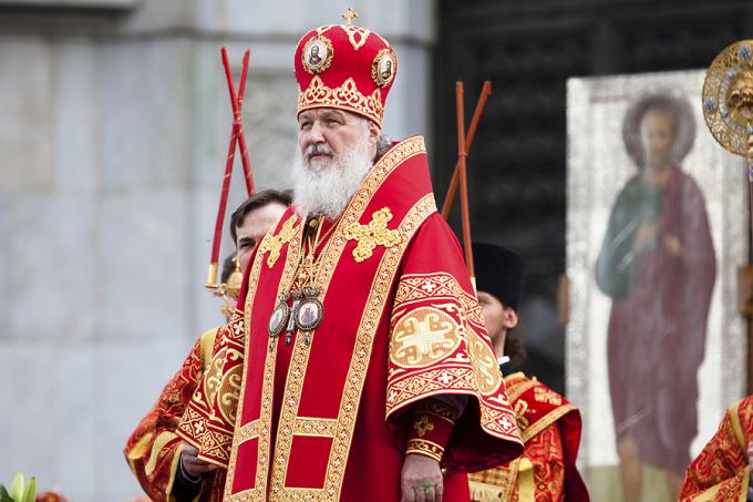 Patriarch Kirill of the Russian Orthodox Church. Credit: Nickolay Vinokurov via www.shutterstock.com.