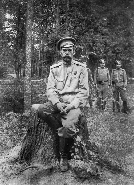 Николай ІІ вскоре после отречения. Март 1917