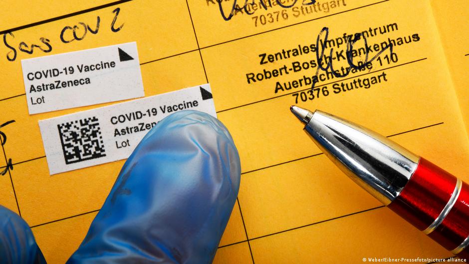 Коронавирус: Украина синхронизирует с ЕС ″паспорта вакцинации″ |  Коронавирус нового типа SARS-CoV-2 и пандемия COVID-19 | DW | 24.05.2021